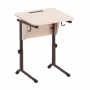 Стол ученический с наклоном столешницы (0-24°) на плоскоовальной трубе - fgospostavki.ru - Челябинск